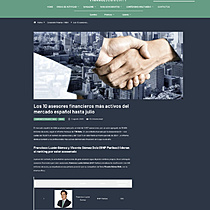 Los 10 asesores financieros ms activos del mercado espaol hasta julio